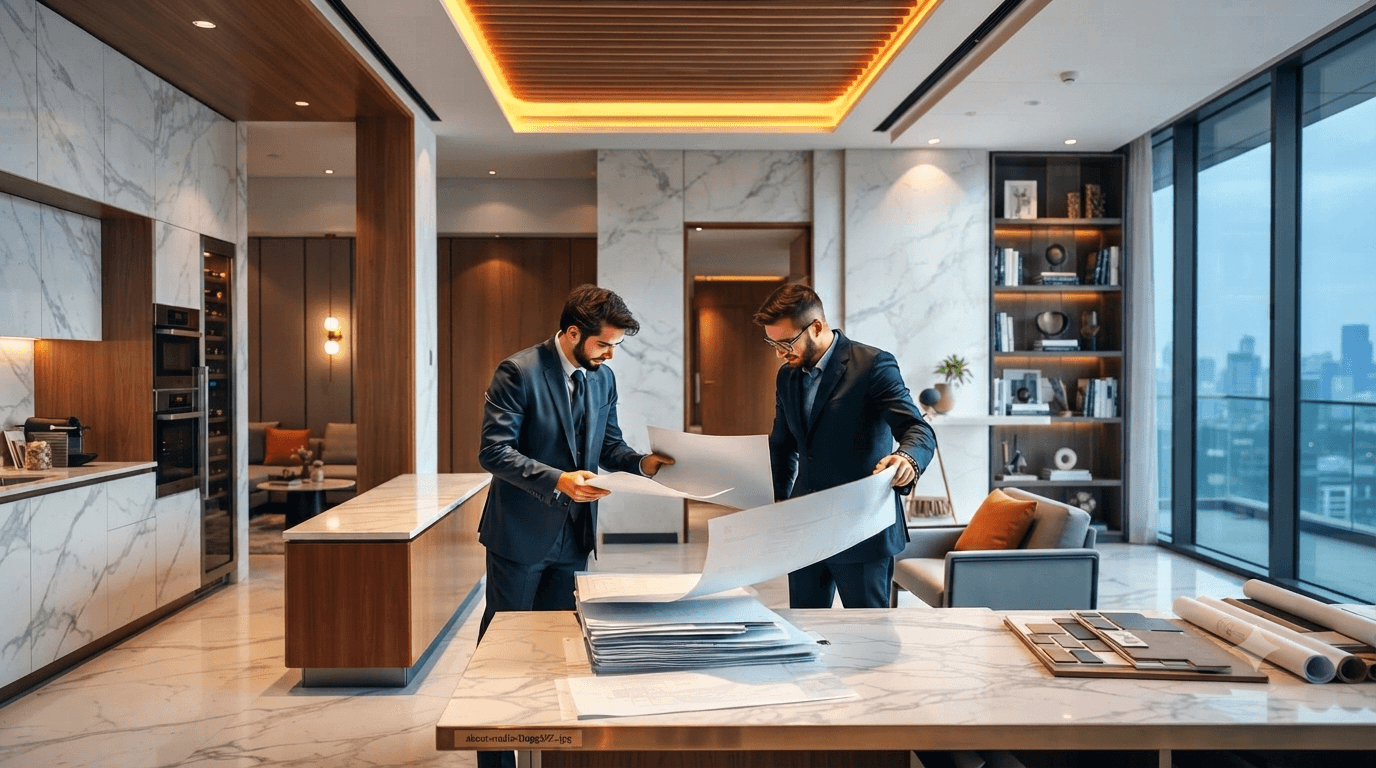 Luxury architectural space by PNR Design